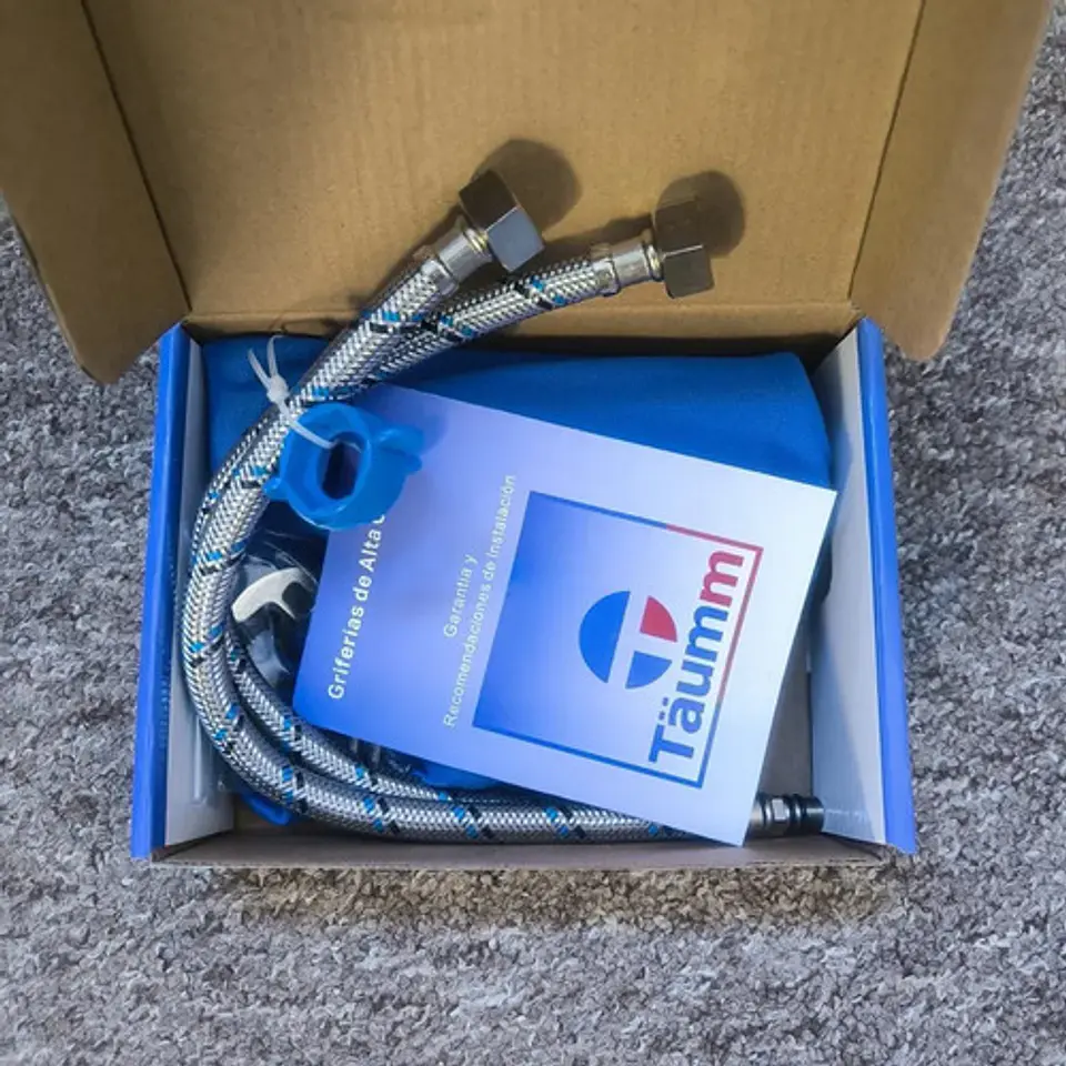 Llave Monomando Bidet Modern Taumm Grifo + Kit Instalación 6