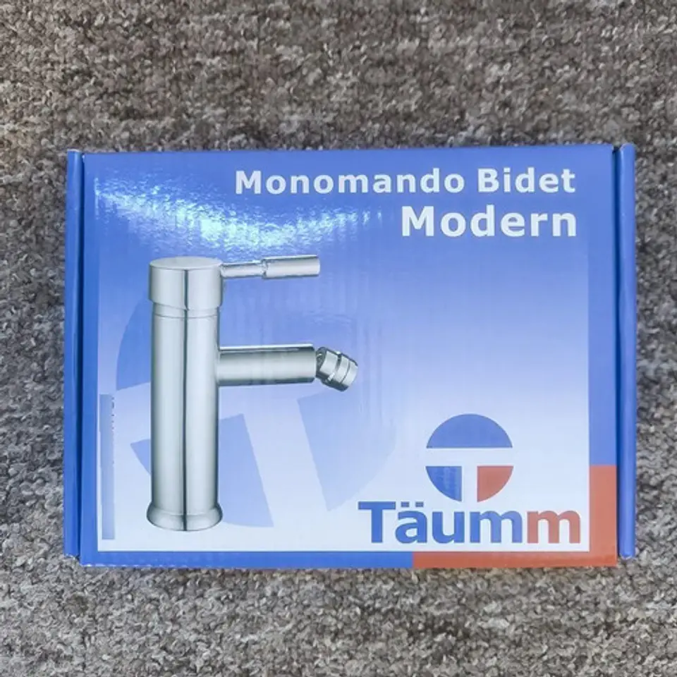 Llave Monomando Bidet Modern Taumm Grifo + Kit Instalación 7