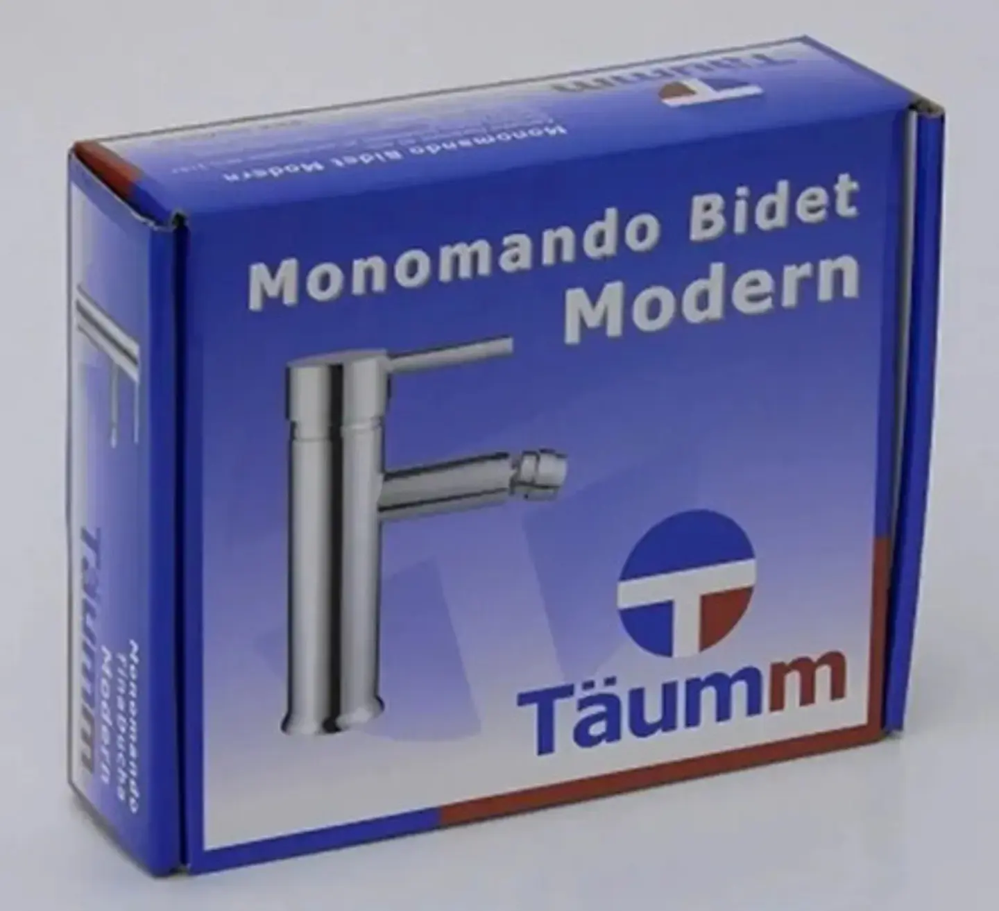 Llave Monomando Bidet Modern Taumm Grifo + Kit Instalación 8