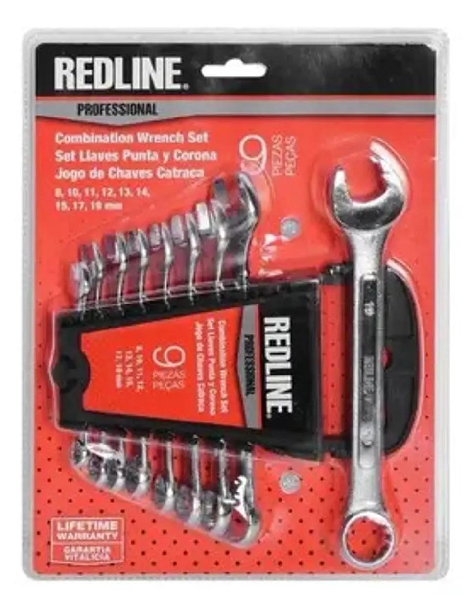 Set De Llaves Punta Y Corona 9 Piezas Redline 6