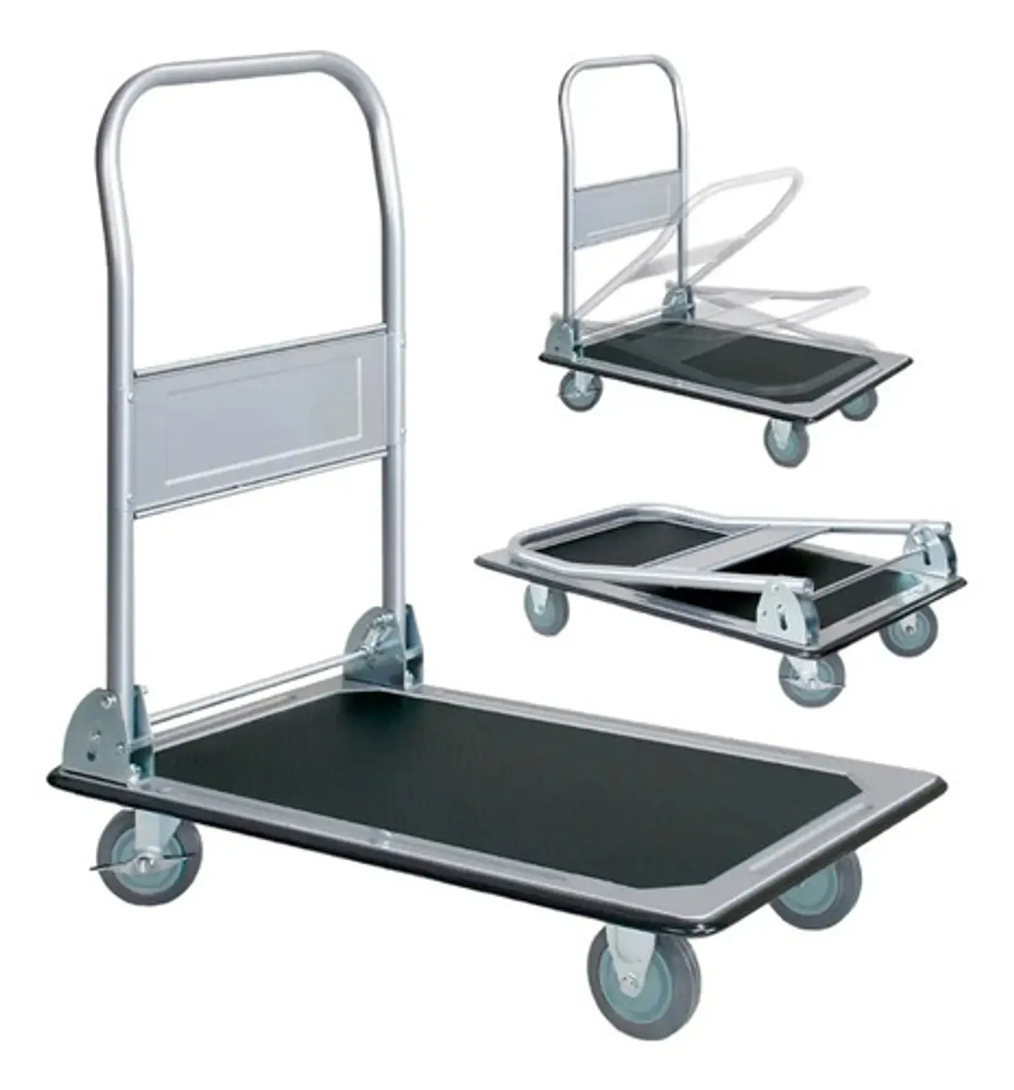 Carro Plegable Acero 150 Kg Mirlo 73x47x82 Cm Hc150a 2
