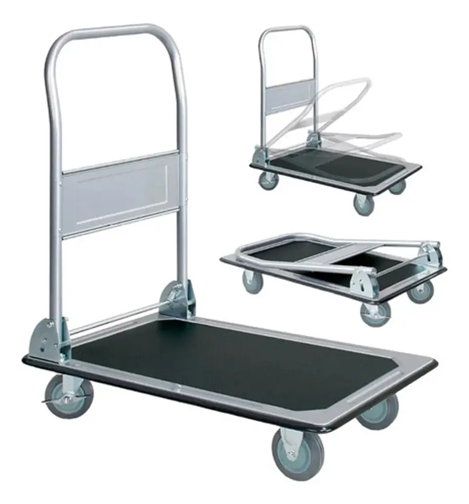 Carro Plegable Acero 150 Kg Mirlo 73x47x82 Cm Hc150a 2