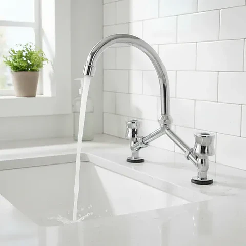 Llave Combinación Lavaplato En V Vander Muy Mejor Taumm