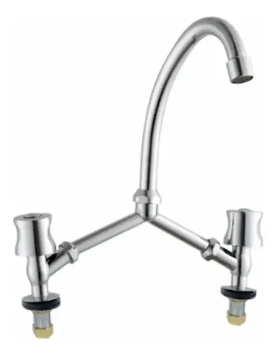 Llave Combinación Lavaplato En V Vander Muy Mejor Taumm 5