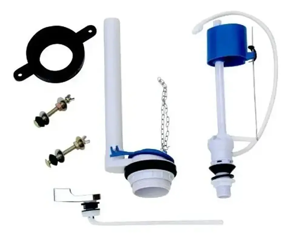 Kit Para Estanque Wc Carga Descarga Fijaciones Taumm Instala 1