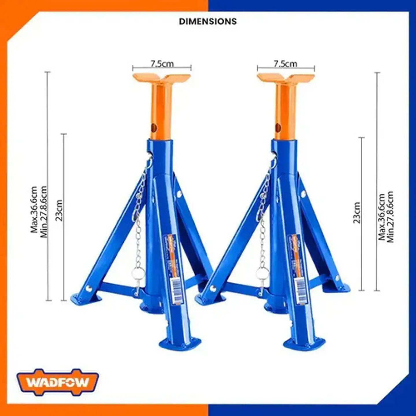 Set Banquillos Elevacion 2 Piezas 3 Toneladas Wadfow Whj3503 2