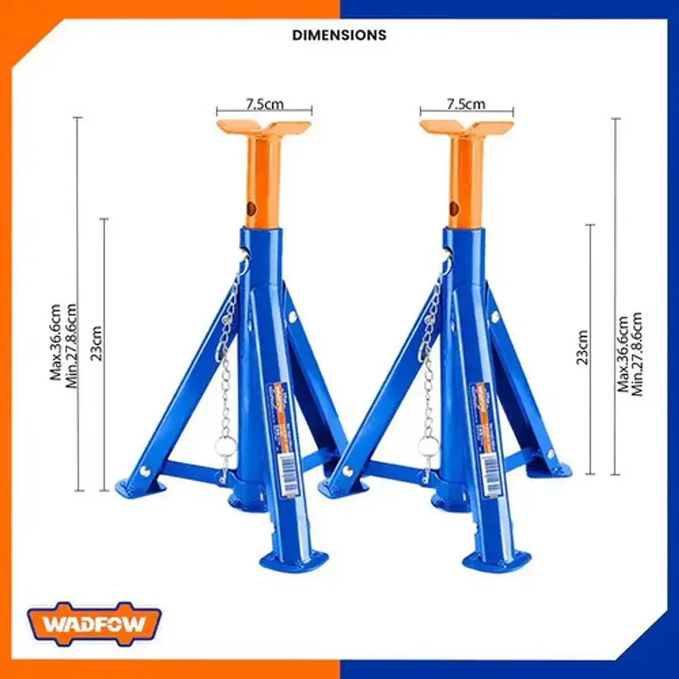 Set Banquillos Elevacion 2 Piezas 3 Toneladas Wadfow Whj3503 2