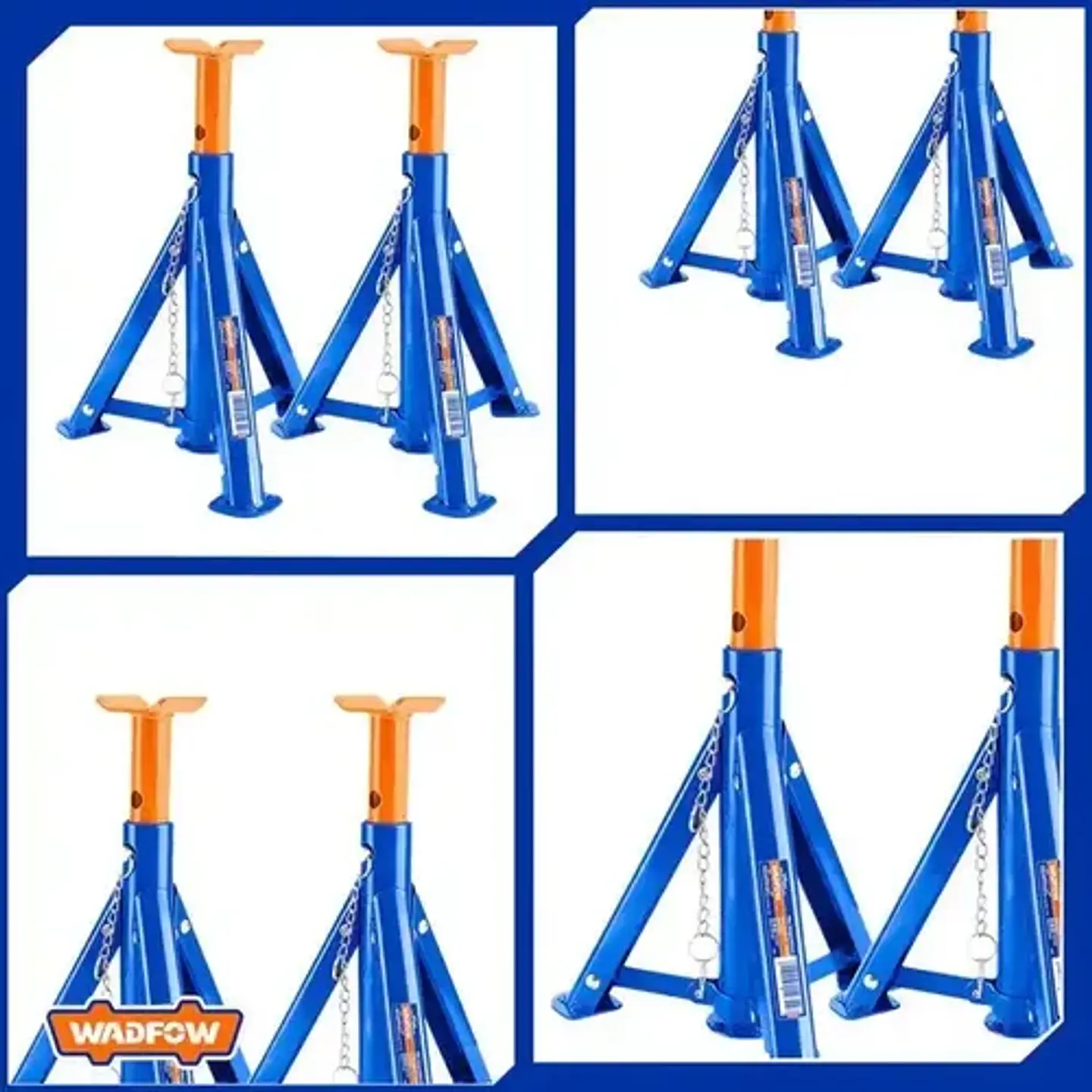 Set Banquillos Elevacion 2 Piezas 3 Toneladas Wadfow Whj3503 3