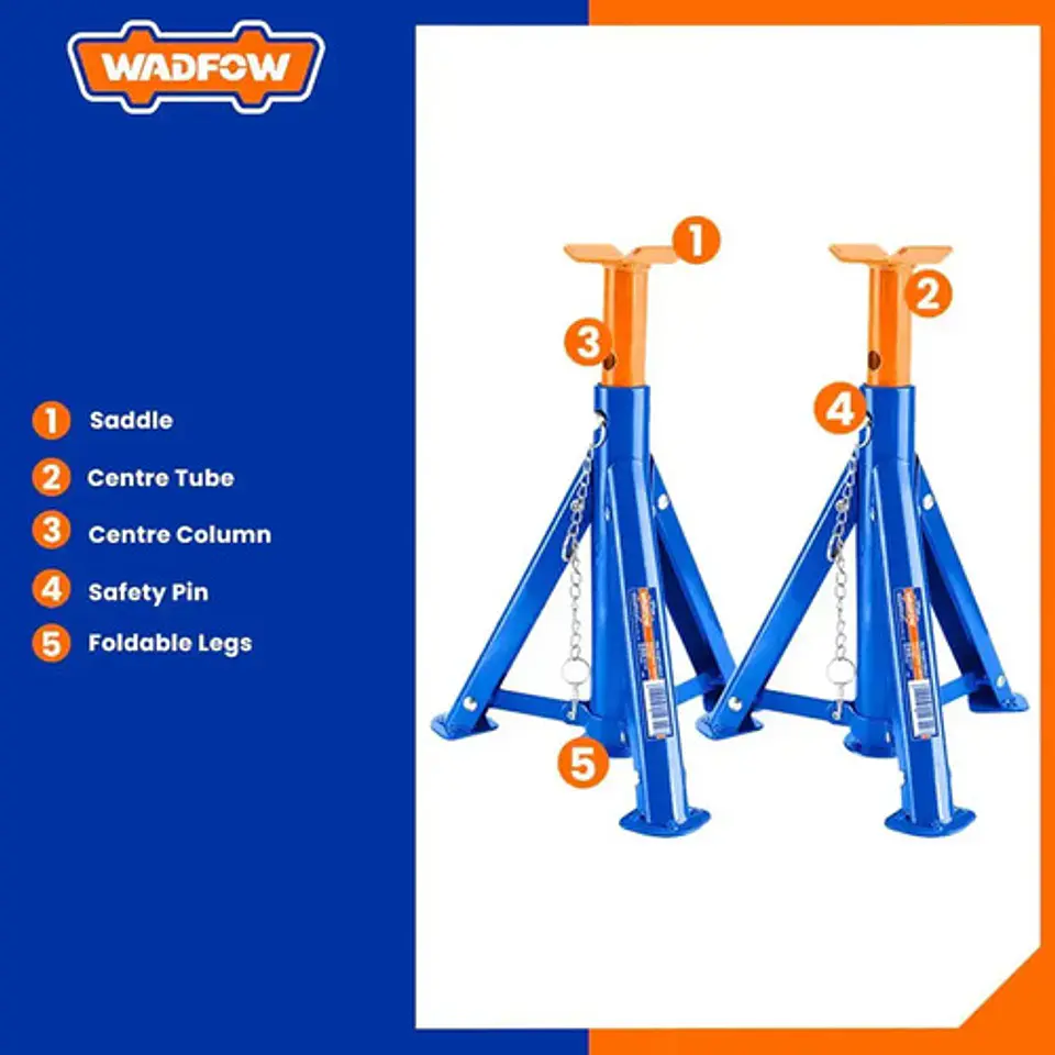 Set Banquillos Elevacion 2 Piezas 3 Toneladas Wadfow Whj3503 4