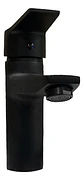 Llave Monomando Lavatorio Notte Acabado Mate Negro Taumm - Miniatura 3