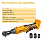 Llave Chicharra Inalambrica Ingco 20v 3/8 65 Nm Cdrli2060151 - Miniatura 4