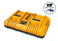 Cargador Rápido Doble Baterías 20v Ingco 2/4/5 Ah Industrial - Miniatura 2