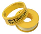 Pack 5 Teflon Amarillo 3/4 PuLG Taumm Espes 0.100 Mm 6.6 Mts - Miniatura 1