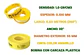 Pack 5 Teflon Amarillo 3/4 PuLG Taumm Espes 0.100 Mm 6.6 Mts - Miniatura 4