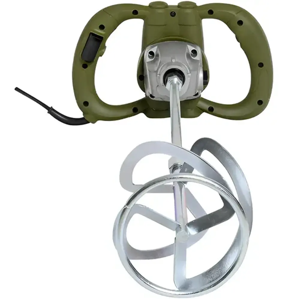 Mezclador Hormigón Bauker 1400w 800rpm Mango Plástico Concreto 2