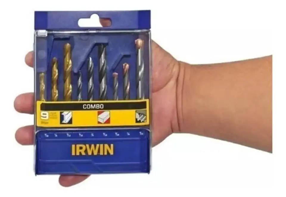 Set De Brocas 9 Piezas Múltiples Irwin Alto Rendimiento  5