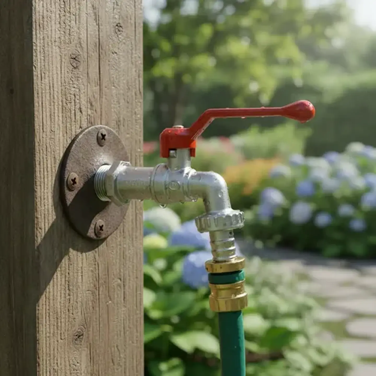 Llave Jardín Lavadero Zamak 3/4 Pulgada 1