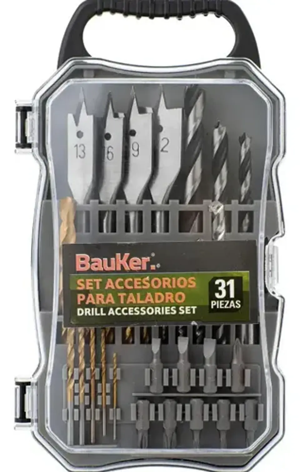 Set De Brocas Y Accesorios 31 Unidades Bauker 2