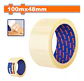 Pack 6 Cinta Adhesiva De Embalaje 48 Mm 100 M Transp Wadfow  - Miniatura 2