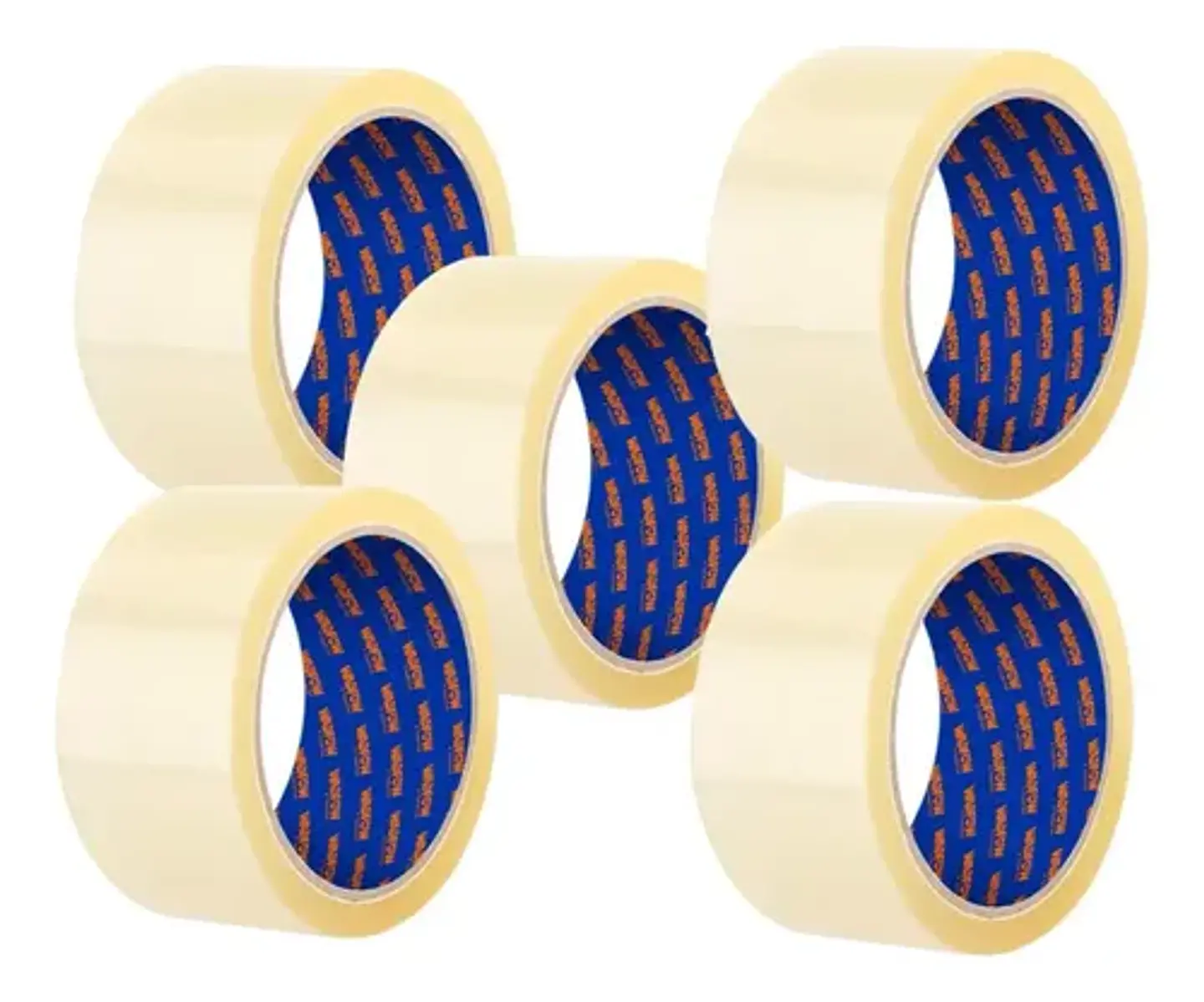 Pack 6 Cinta Adhesiva De Embalaje 48 Mm 100 M Transp Wadfow  3