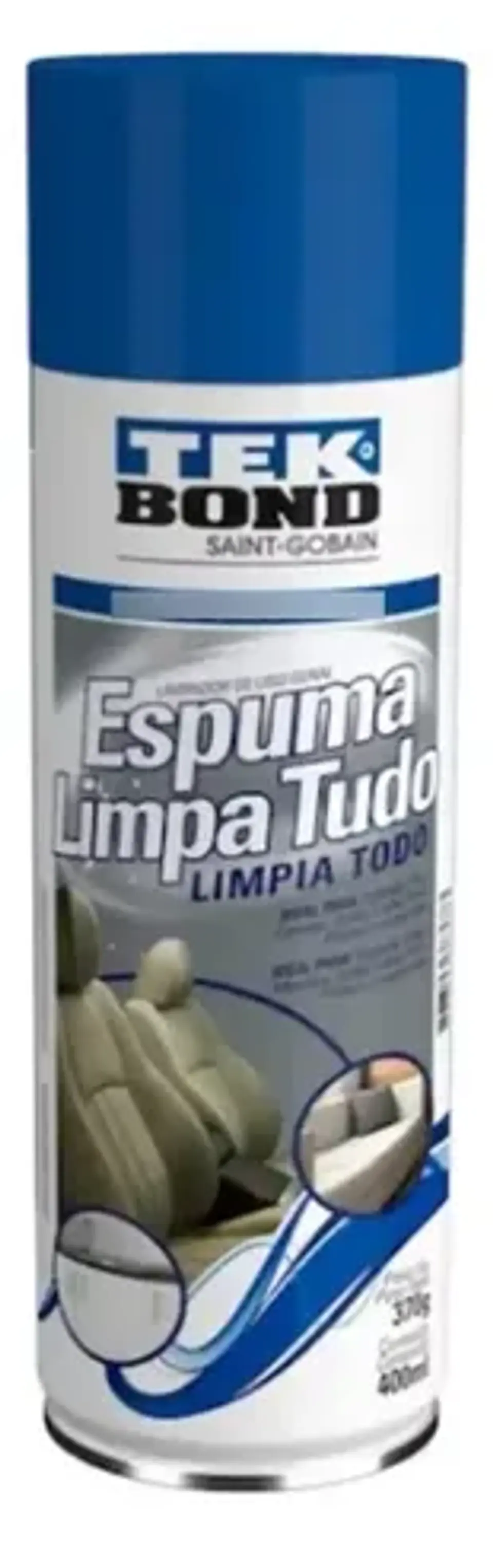 Espuma Limpieza Limpia Todo 400 Ml Tekbond Uso General 1