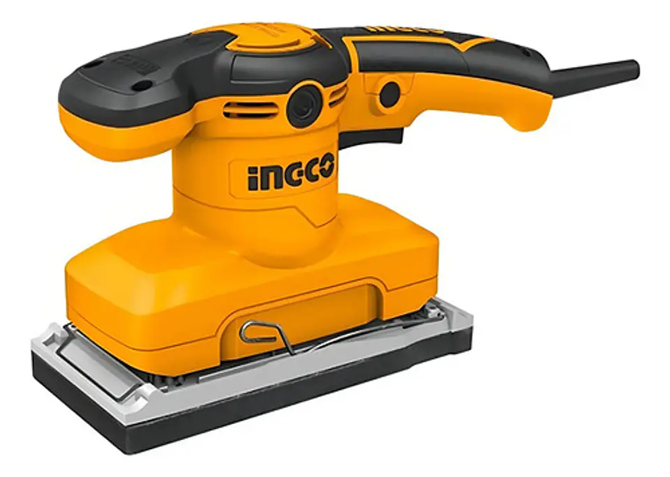 Lijadora Orbital Electrica Ingco 320 W Industrial + 5 Lijas 1