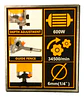 Fresadora De Mano Tupi Eléctrica Ingco 600w 6 Mm Industrial - Miniatura 5
