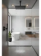 Plato Para Ducha Cuadrado 25 Cm Schwarz Taumm Negro Mate - Miniatura 5