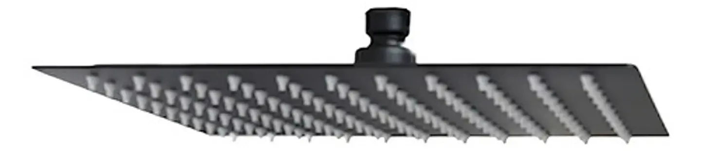 Plato Para Ducha Cuadrado 25 Cm Schwarz Taumm Negro Mate 6