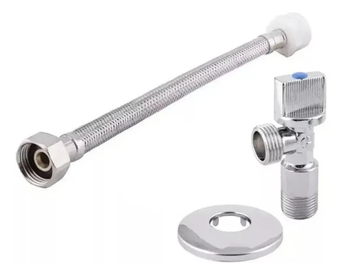 Kit Flexible Llave Angular 1/2 X 15/16 X 35cm Taumm