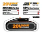 Batería Worx 2 Ah 20v Powershare - Miniatura 5