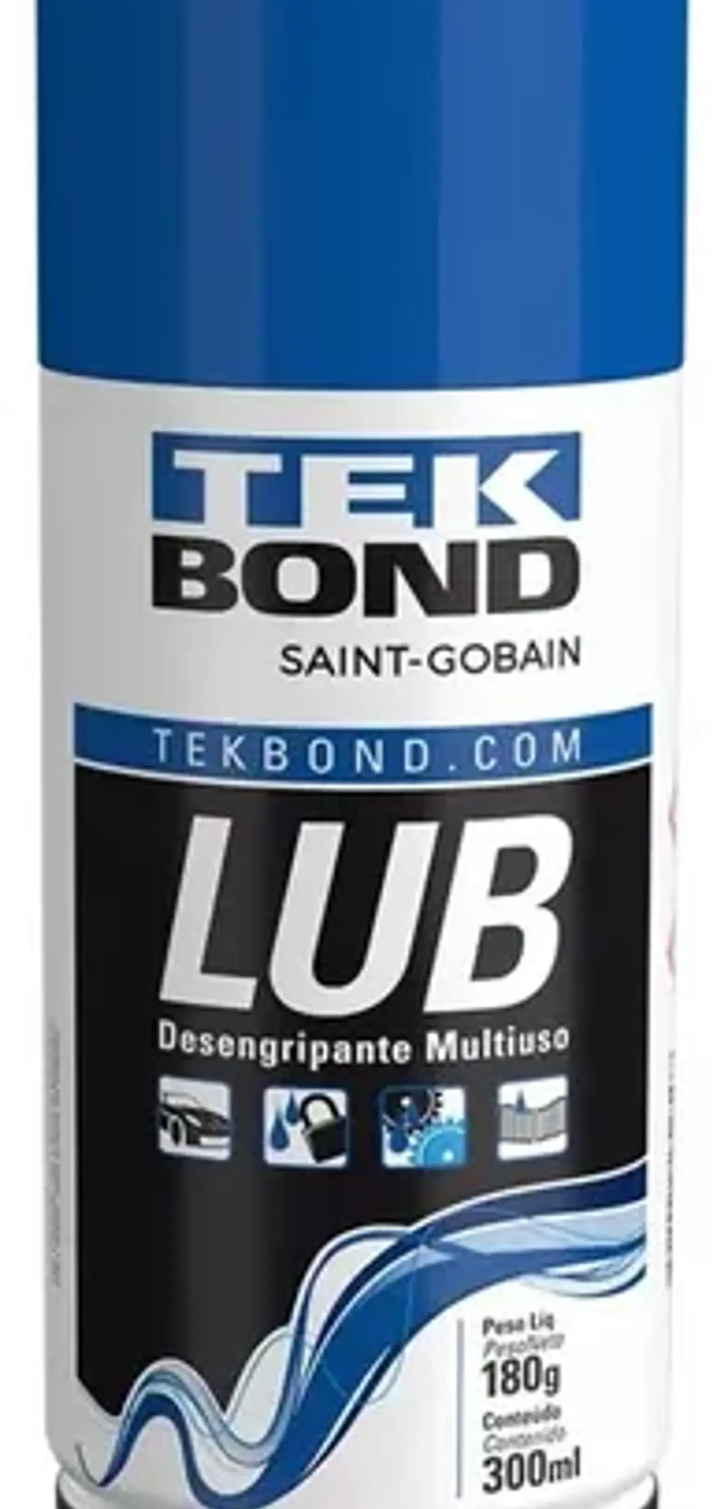 Desengripante Multiuso Lubricante Spray 300 Ml Tekbond Antic 3