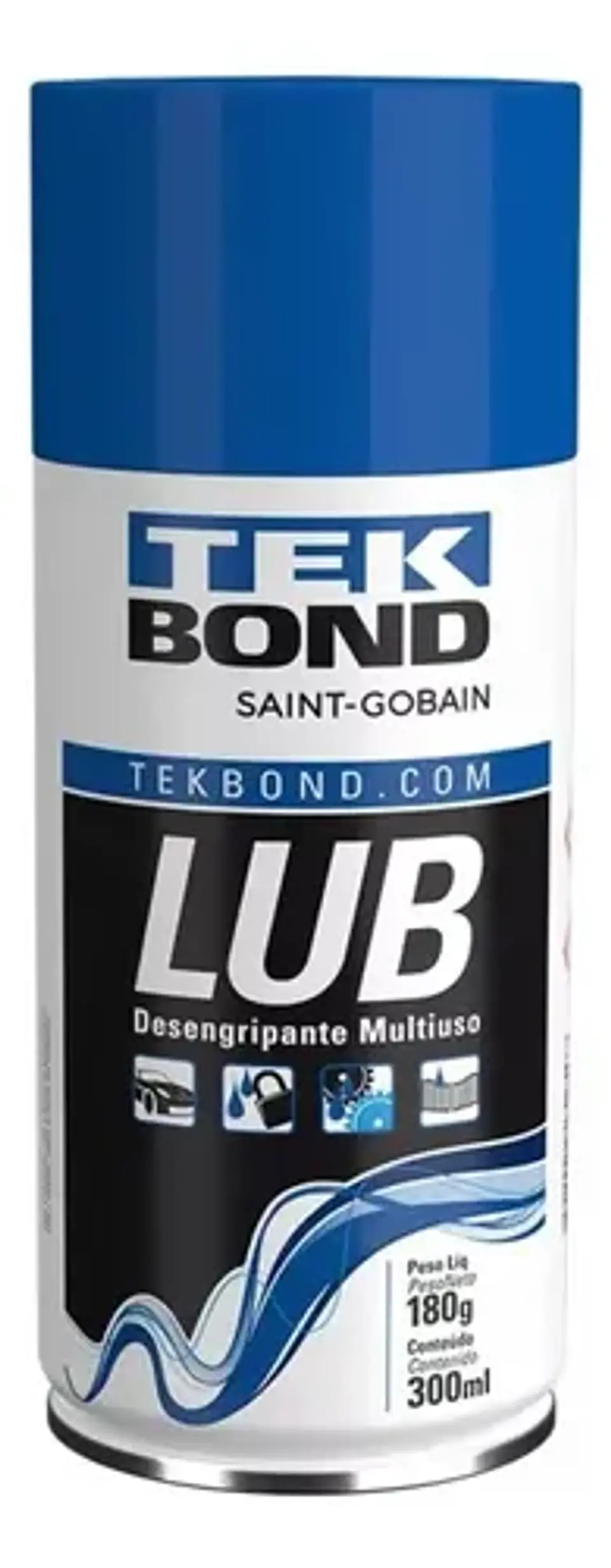 Desengripante Multiuso Lubricante Spray 300 Ml Tekbond Antic 3