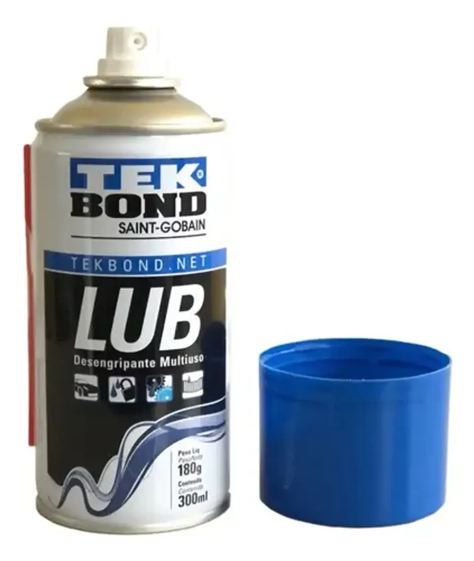 Desengripante Multiuso Lubricante Spray 300 Ml Tekbond Antic 4