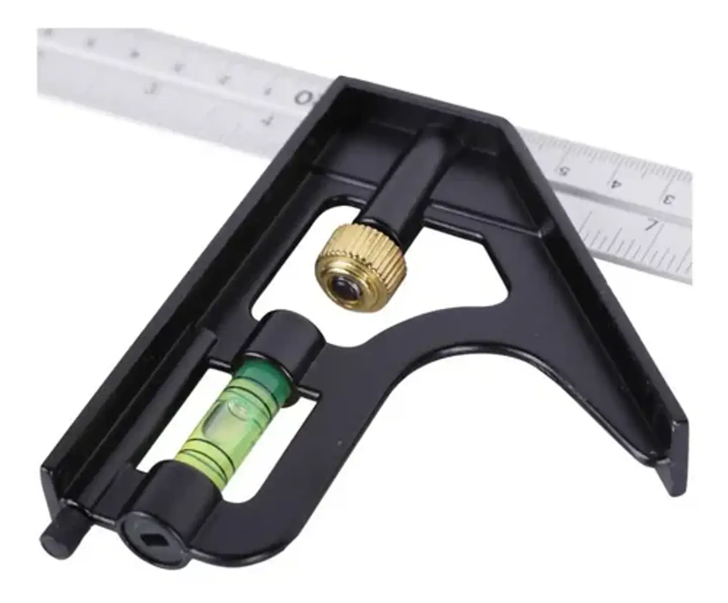 Escuadra Combinación Con Nivel 12 P Aluminio Fundido Redline 7