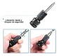 Adaptador De Impacto De 1/2 Pulgada A Punta Hexagonal 1/4 Negro - Miniatura 5