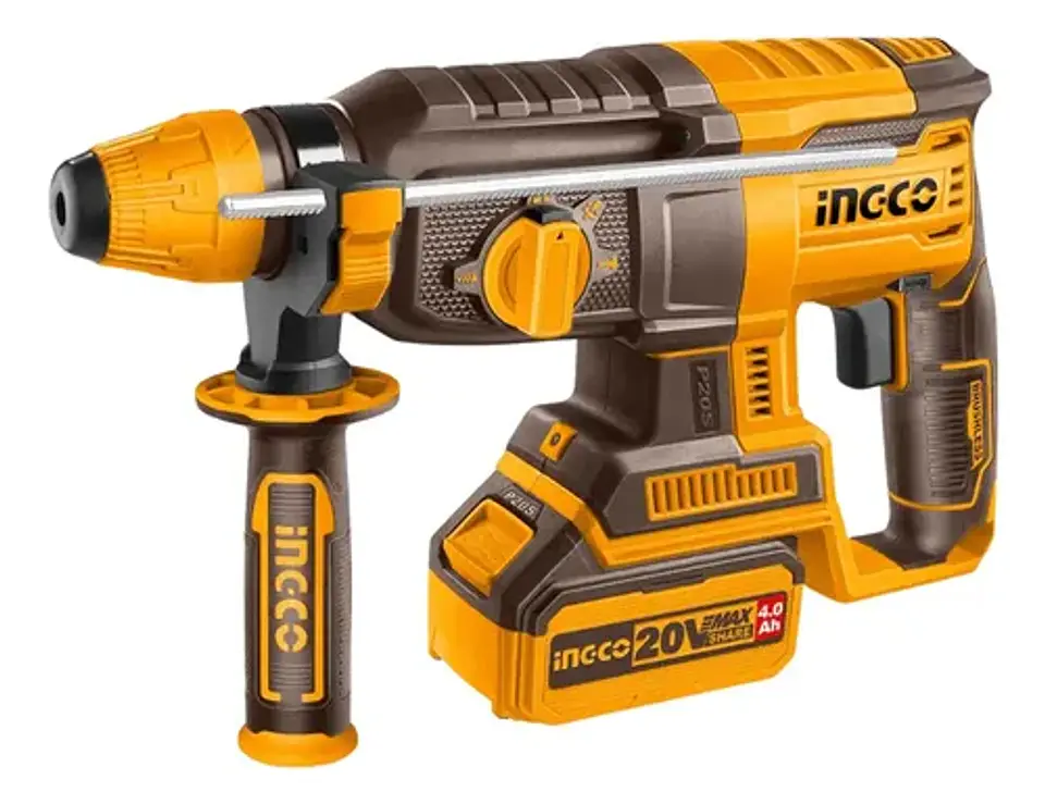 Rotomartillo Inalambrico Bl 20v 2.5j Ingco Crhli202682 Bater 3