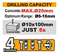 Rotomartillo Inalambrico Bl 20v 2.5j Ingco Crhli202682 Bater - Miniatura 5