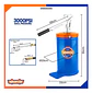 Lubricador De Grasa Manual 16 Kg Wadfow Engrasadora Manivela - Miniatura 3