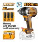 Pistola Llave Impacto Inal Bl 1/2 20v 850 Ingco Ciwli20851 - Miniatura 6
