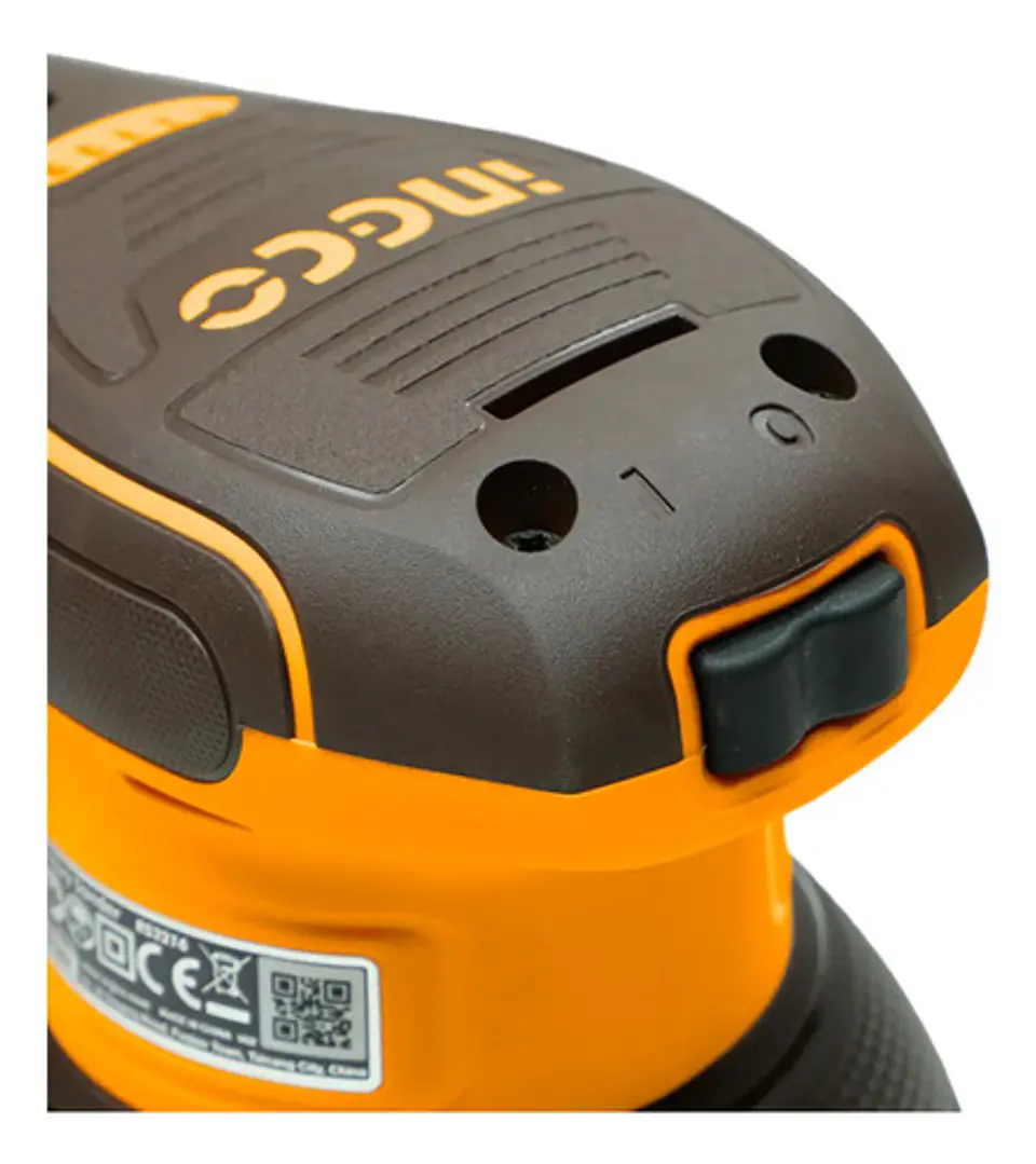 Lijadora Rotativa Eléctrica 320w 125mm 5 Pulgad Ingco Rs3216 3