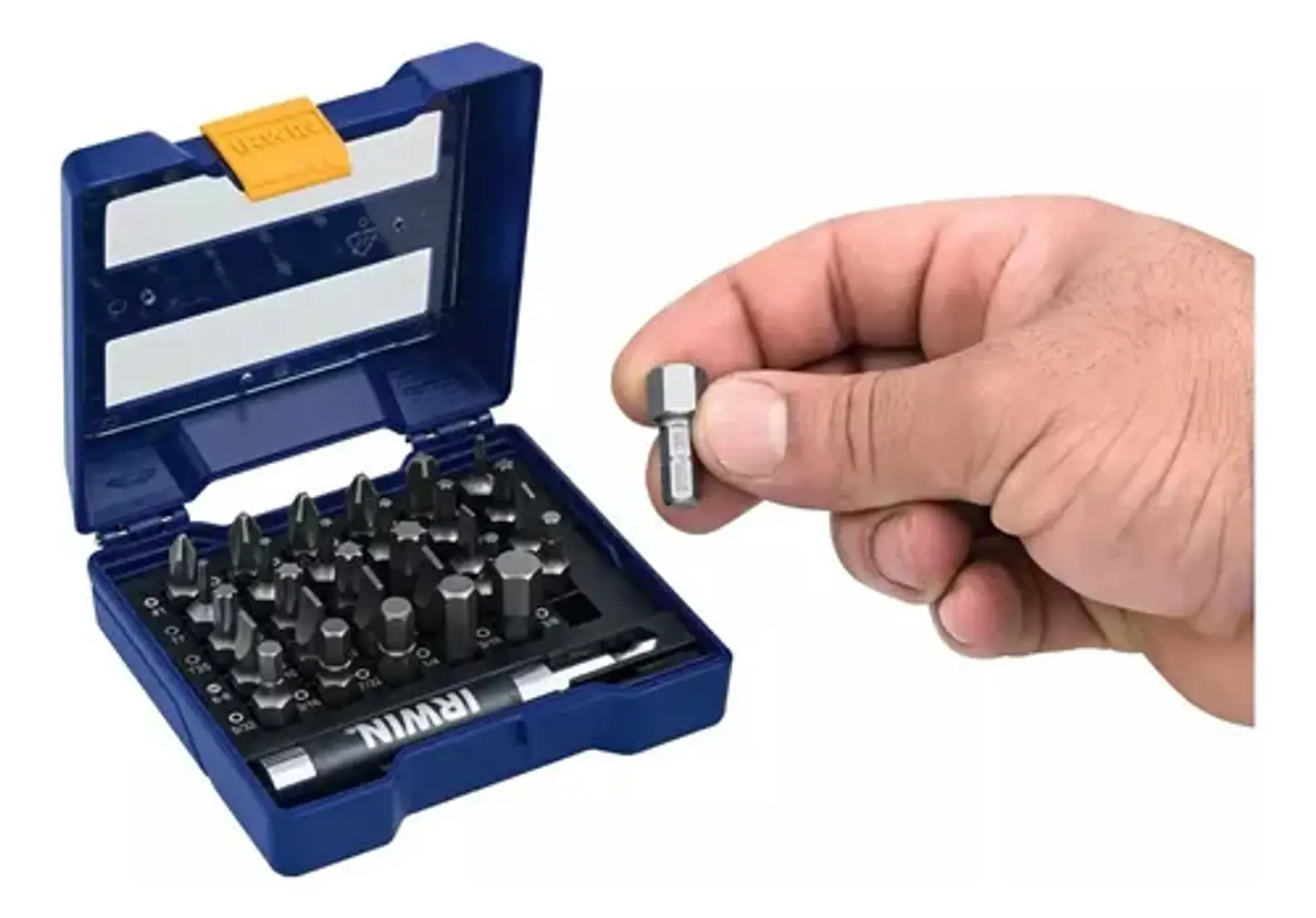 Juego De Puntas Intercambiables Irwin 31 Piezas + Caja Trans 6