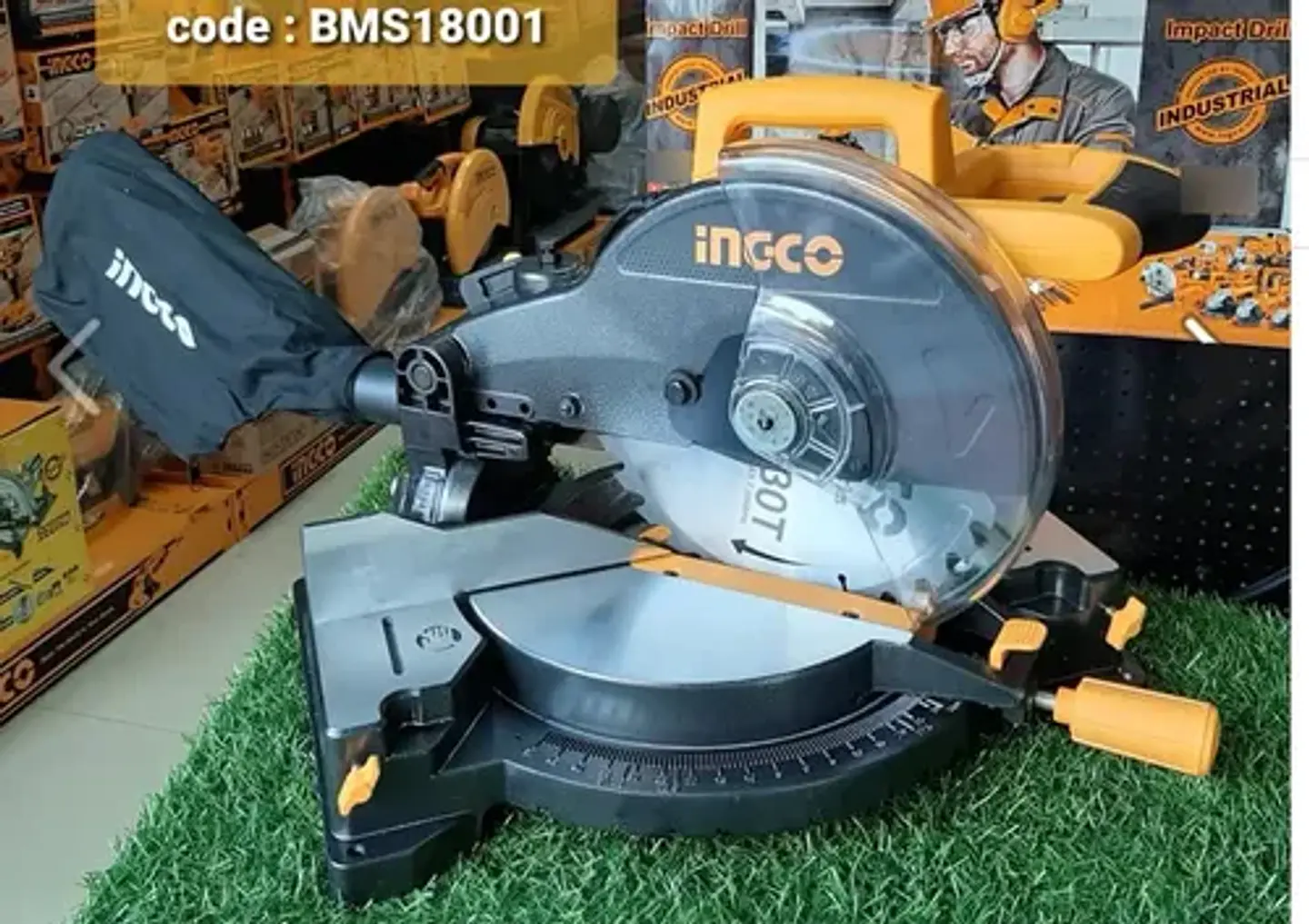 Sierra Ingleteadora 1800w 10 Pulgadas Ingco 4