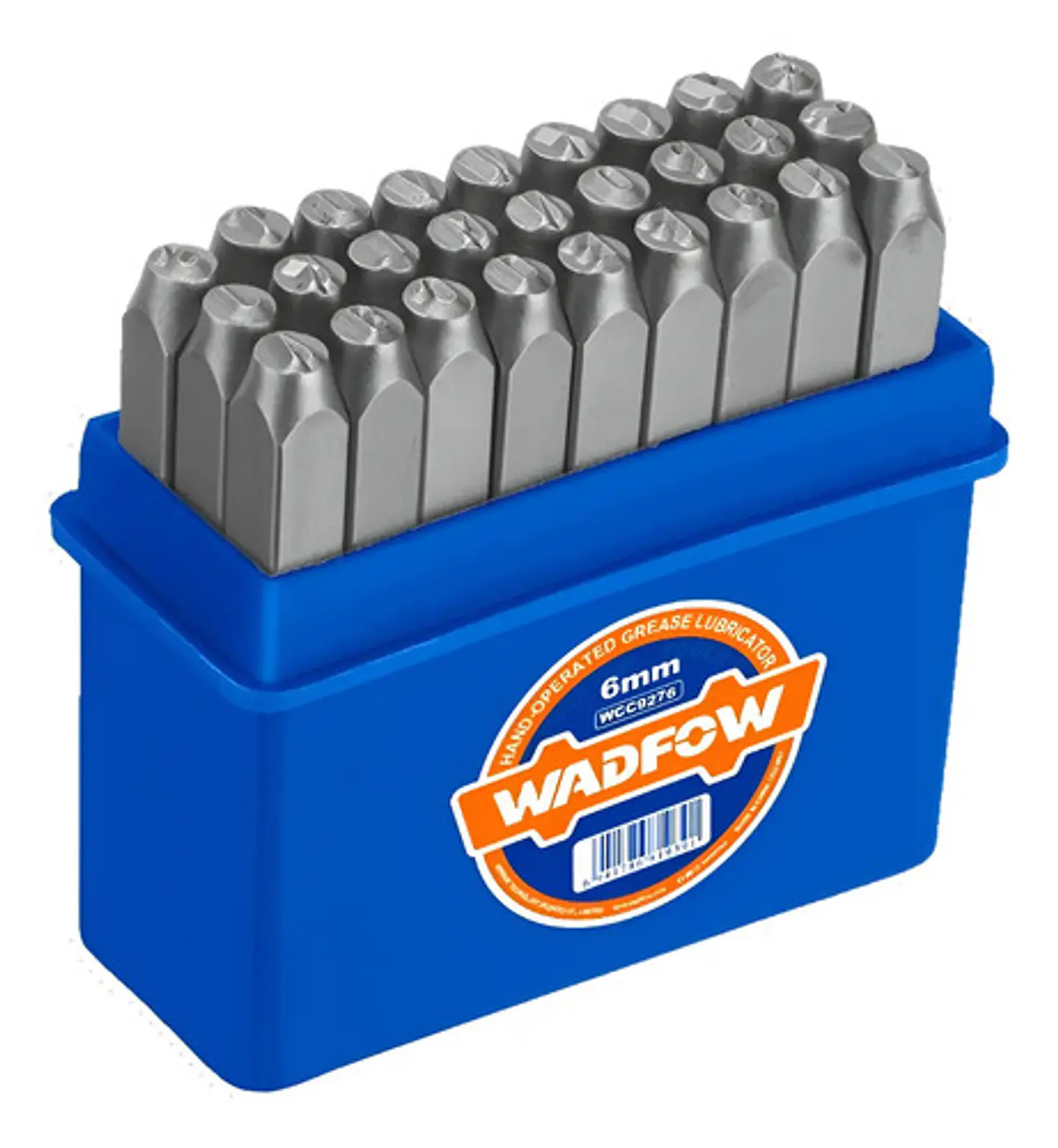 Set De 27 Punzones Letras A-z Y Simbolos 6 Mm 60 Mm Wadfow 1