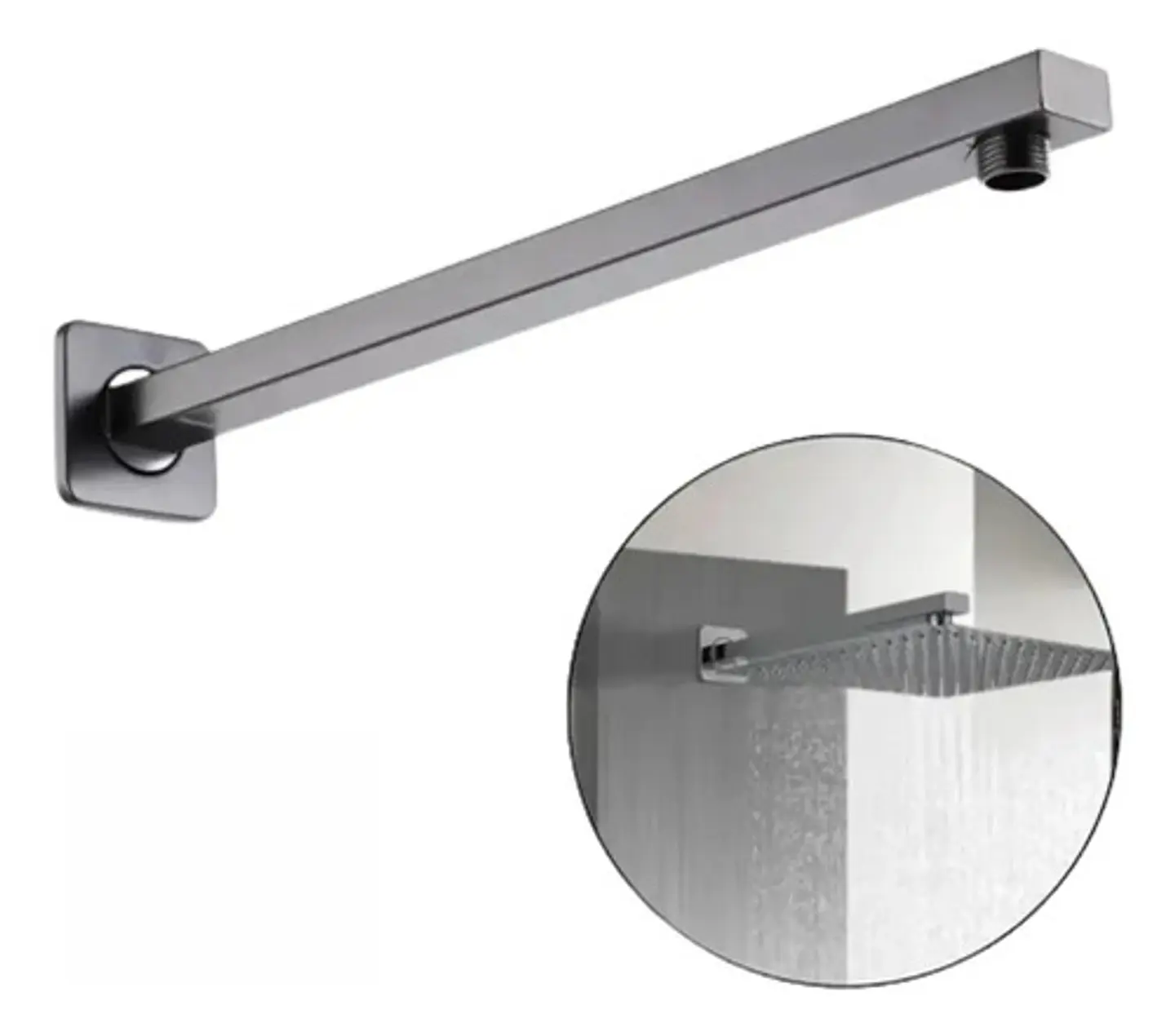 Brazo Para Ducha 40 Cm Kassel Taumm Deluxe Premium 1