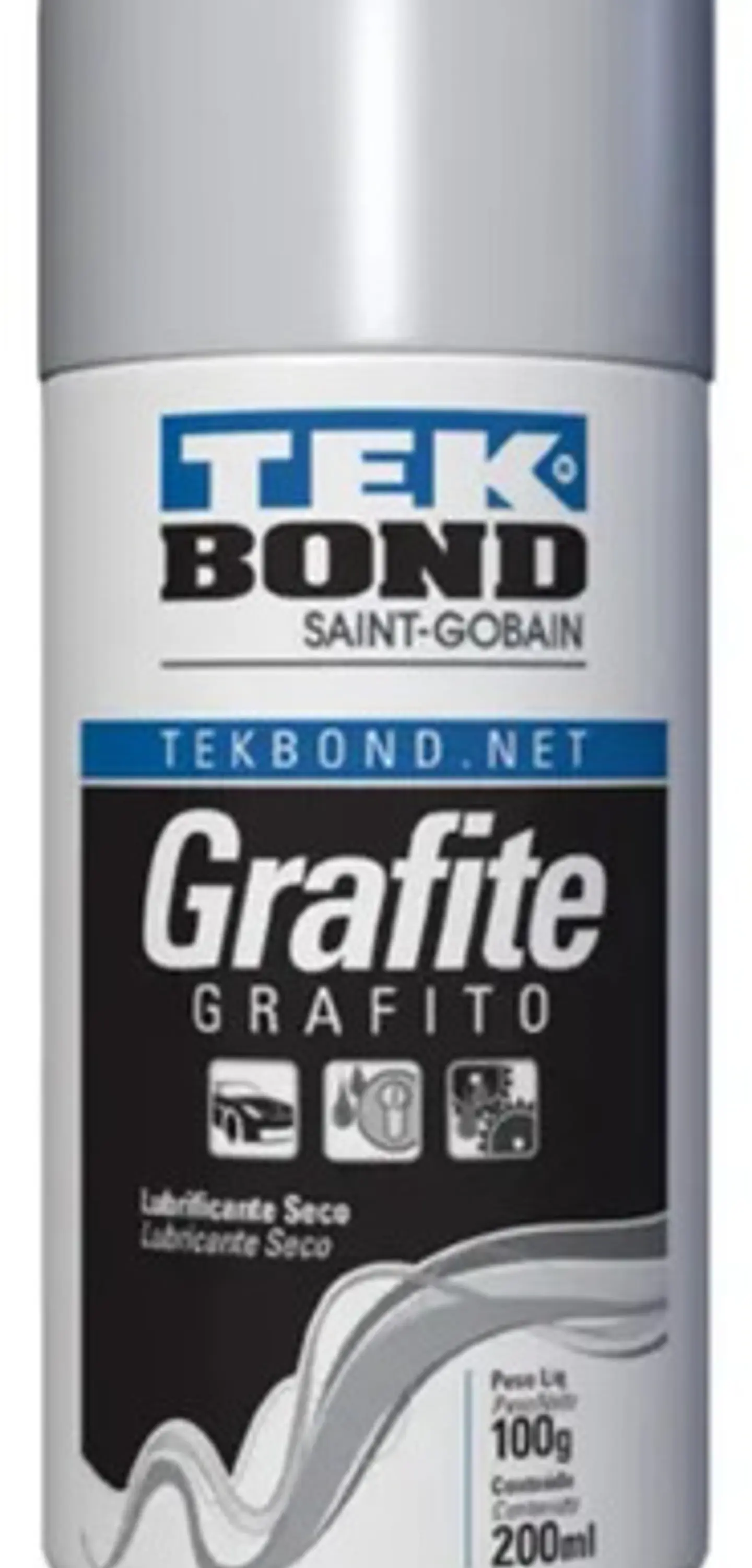 Lubricante De Grafito En Spray 200 Ml 100 Gr Lubricante Seco 6