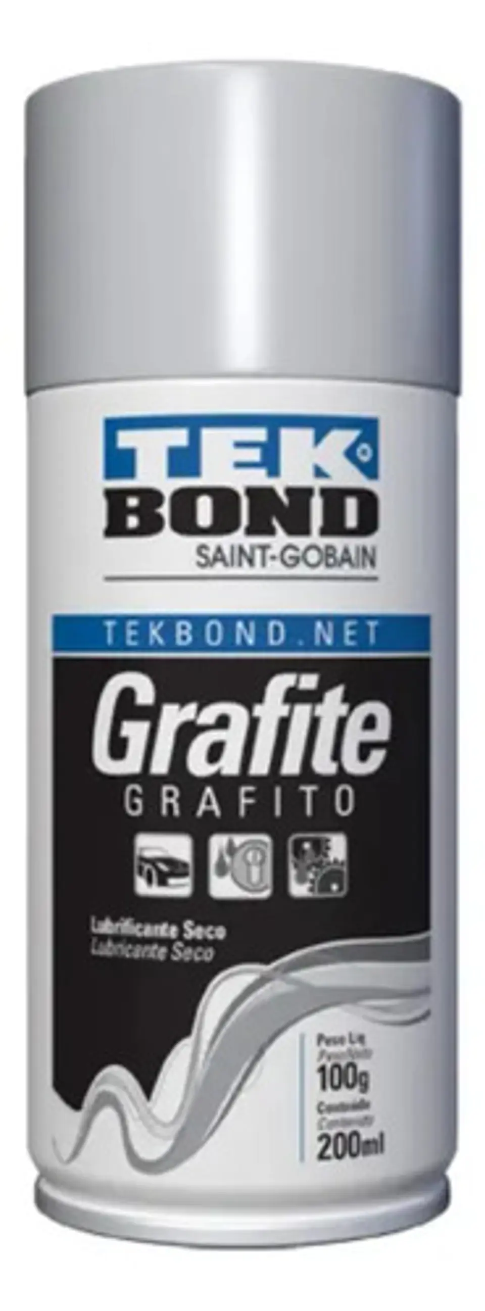 Lubricante De Grafito En Spray 200 Ml 100 Gr Lubricante Seco 6