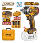 Llave Pistola De Impacto Bl 1/2 550 Nm Ingco 2 Bat Ciwli2055 - Miniatura 4