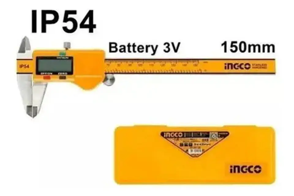 Pie De Metro Calibrador Digital 150mm Ingco Ip54 Hdcd28150 2