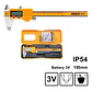 Pie De Metro Calibrador Digital 150mm Ingco Ip54 Hdcd28150 - Miniatura 5